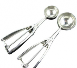 stainless steal ice cream scoops