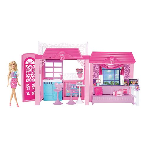 Barbie Pink-Tastic Glam Vacation House & Doll