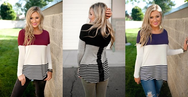 Must Have Color Blocked Top