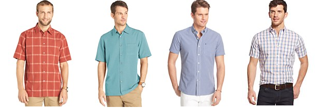 izod and van heusen shirts