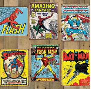 super hero decor