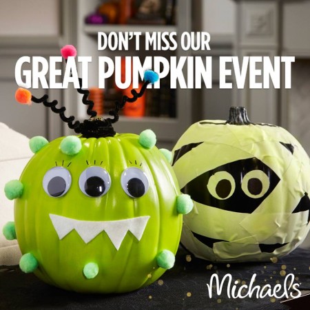 Michaels Great Pumpkin Event