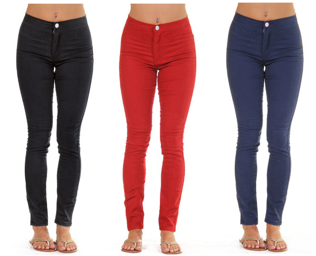 Women's High-Rise Denim Skinny Jeans