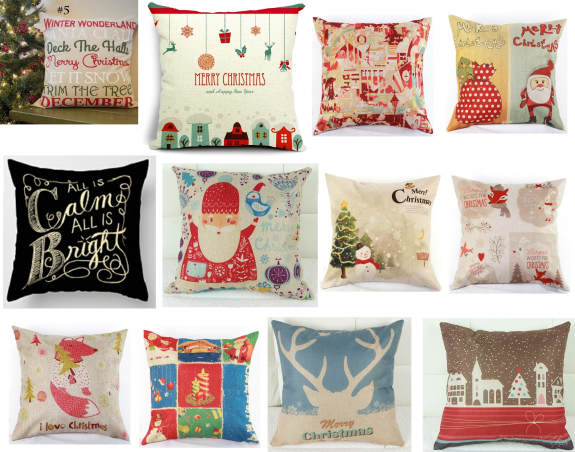 holiday pillow covers