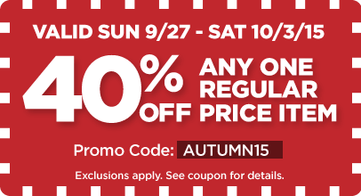 michaels 40 off coupon