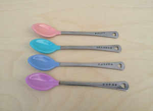 personilized baby spoon