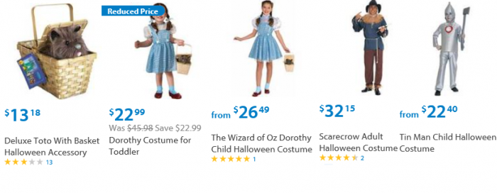 wizard of oz costumes