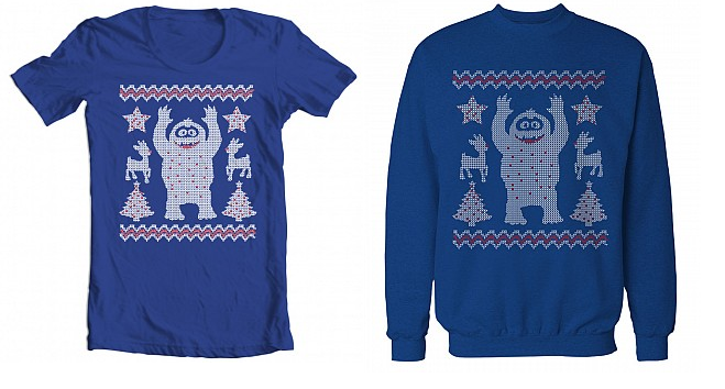 Abominable Snowman Christmas Sweater - T-Shirt or Sweatshirt