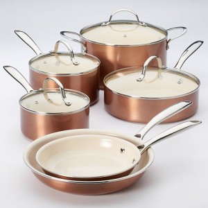 Food Network 10-pc. Nonstick Ceramic Cookware Set