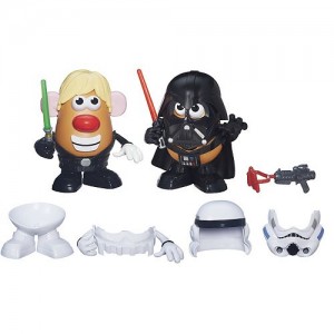 Star Wars Mr. Potato Head Darth Tater & Luke Frywalker Figure & Accessory Set by Playskool