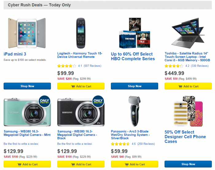 bestbuy cyber rush