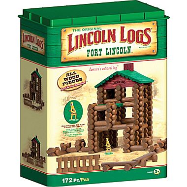 Lincoln Logs Fort Building Set