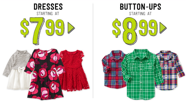 crazy 8 dresses and button ups