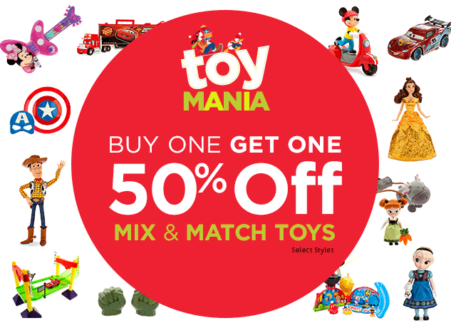 disneystore bogo toys