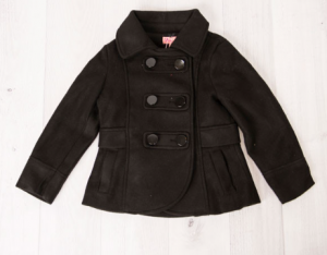 girls peacoat