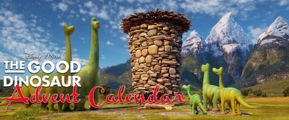 the good dinosaur advent calendar free printable