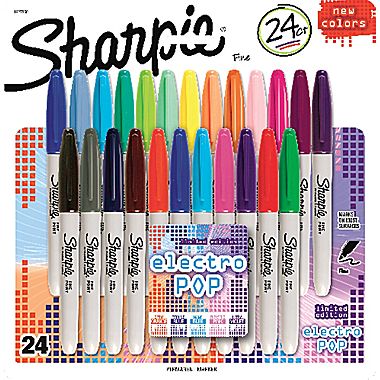 Sharpie Electro Pop Limited Edition Permanent Markers