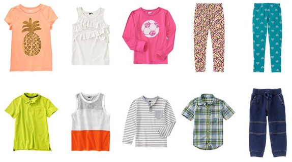 crazy 8 tees and tanks and pants