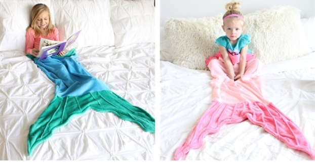mermaid tail blanket