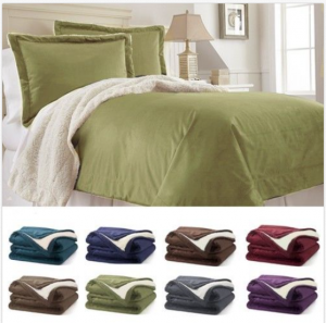 RC Collection - Warm Plush Sherpa Comforter Blanket