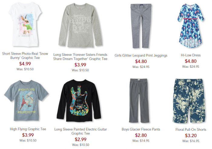 children's place pres day sale