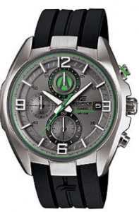 Casio Men's Chronograph Water Resistant Resin Strap Band Watch