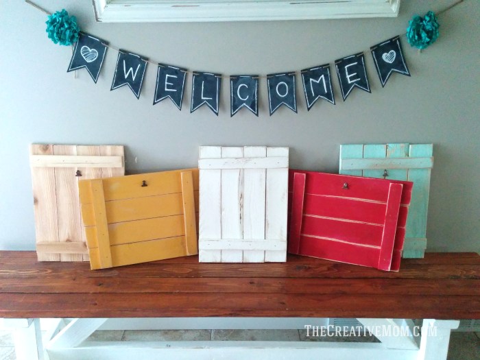 pallet picture frame