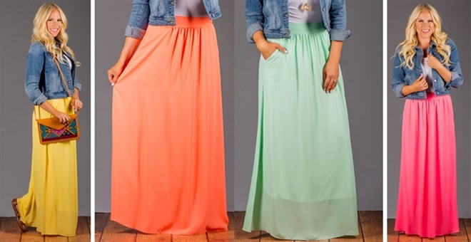 Maxi Skirt + Pockets!