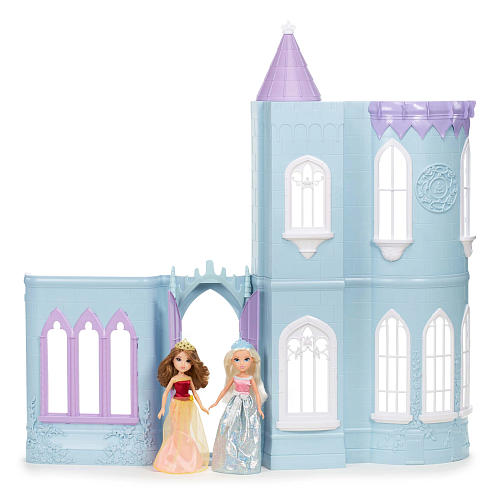 Storytime Princess Collection Ice Castle Dollhouse with 2 Dolls