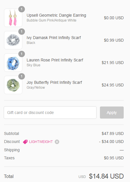 cents of style cart