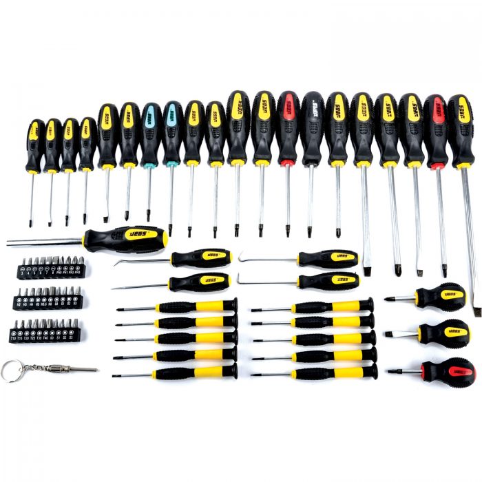 JEGS Performance Products 69-pc Magnetic Screwdriver