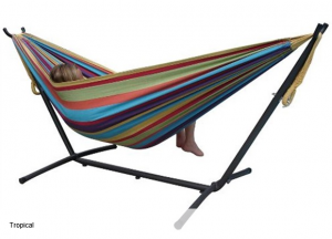 Vivere 9-Foot Double Hammock with Stand