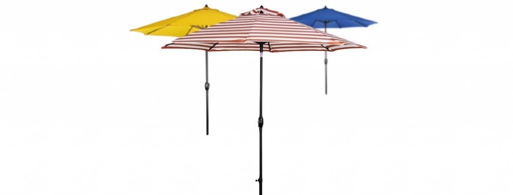 umberellas and bases