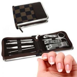 10 Piece Stainless Steel Manicure Set