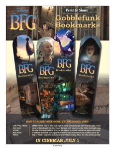 BFG bookmarks