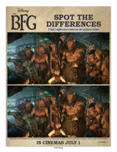 bfg spot the different