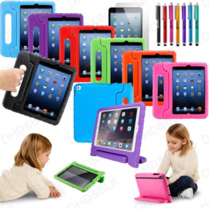 Kids ShockProof Safe Foam Case Handle Cover Stand for iPad 2 3 4 ipad mini Air
