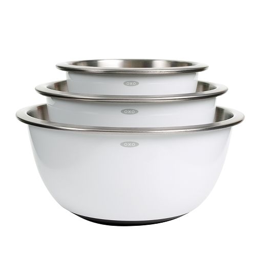 OXO Good Grips 3-pc. Stainless Steel Mixing Bowl Set
