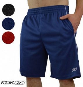 reebok rbk fitness shorts