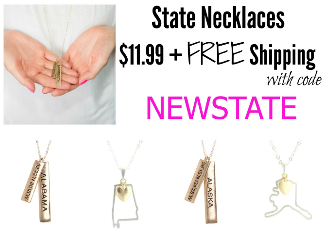 cents of style state necklaces
