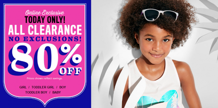 childrens place clearance sale