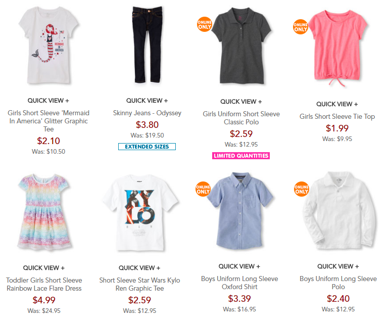 *HOT* The Children’s Place 80% Off Clearance + FREE Shipping! *Today ...