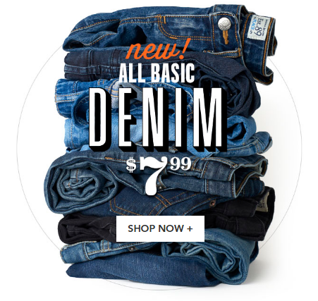 childrens place denim
