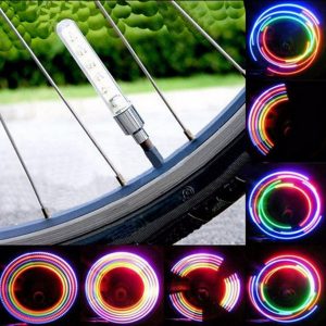 2 or 4-Piece LED Wheel Bike Light