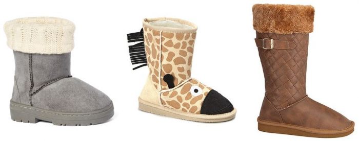 boots warm and fuzzy