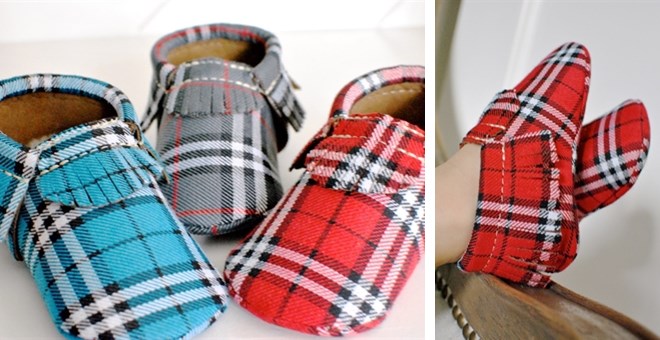 Plaid Moccs