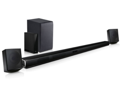 LG SJ4Y Wireless 300 Watt Sound Bar w/ 2.1ch Hi-Resolution Audio for