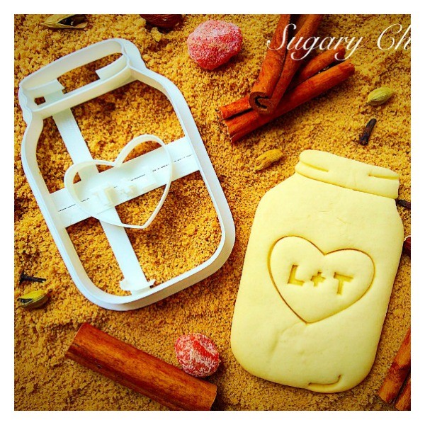 Personalized Mason Jar Cookie Cutter 4.95 (regularly 15.95) Utah