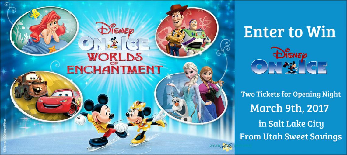 2 Free Tickets to Disney On Ice in Salt Lake City