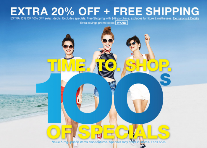 Macy’s Summer Sale! Extra 20% off and Free Shipping + Enter to win a ...